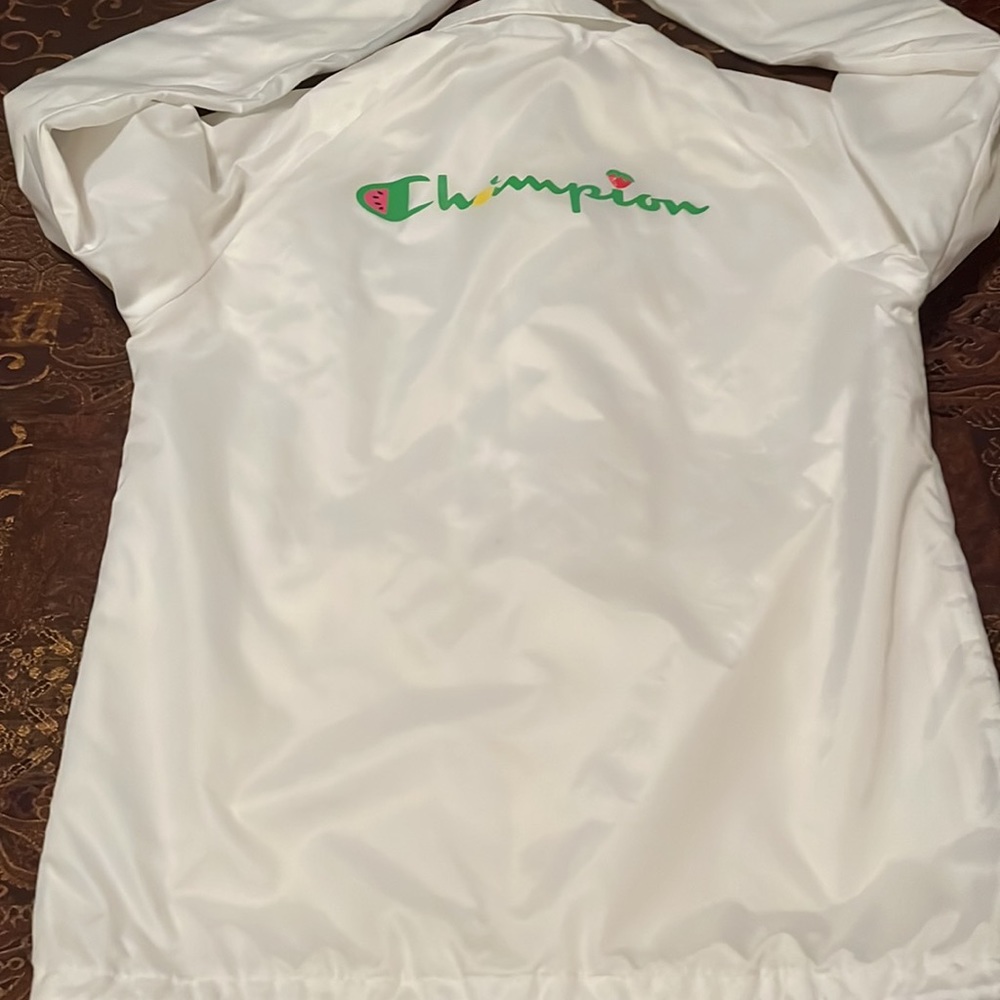 Champion Snap Down Collared Windbreaker - image 5